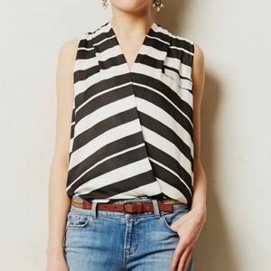 Dolan stripe blouse from Anthropologie